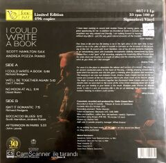 Scott Hamilton Andrea Pozza - I Could Write a Book LP