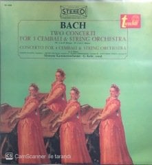 Bach Two Concerti For 3 Cembali & String Orchestra LP
