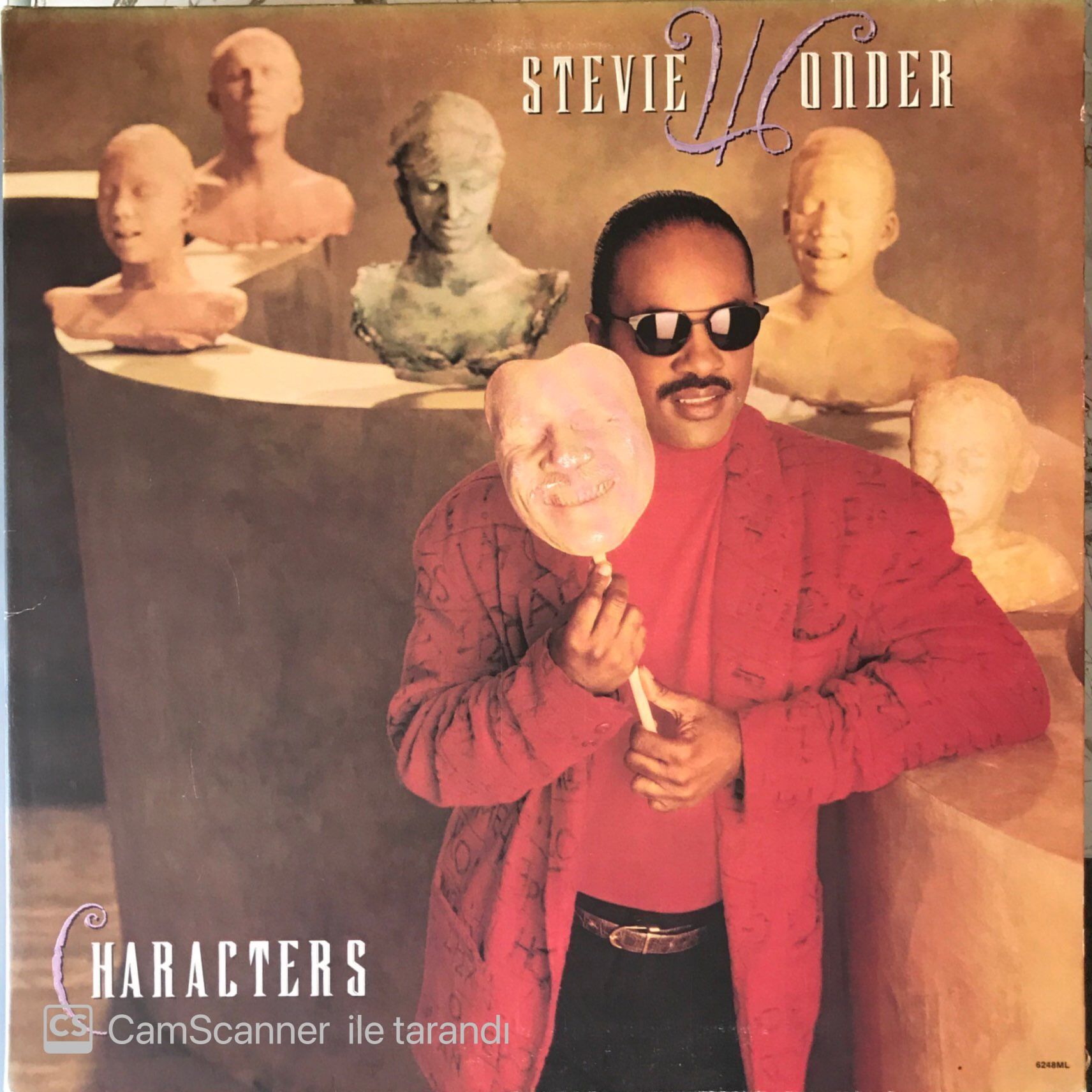 Stevie Wonder Haracters LP