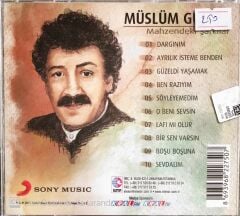 Müslüm Gürses - Mahzendeki Şarkılar - CD