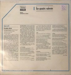 Vivaldi Four Seasons LP