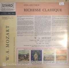 W.A. Mozart Concerto Pour Flute Et Harpe En Ut Majeur K.299 LP