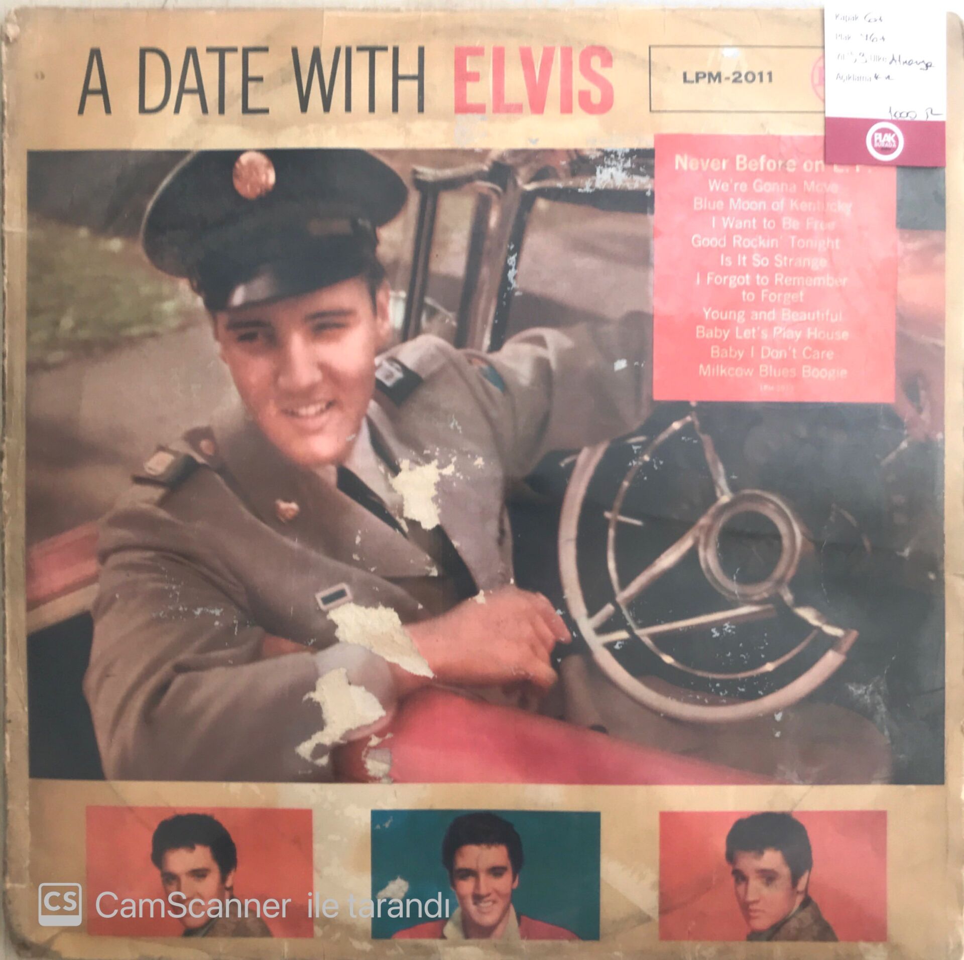 A Date With Elvis - LP