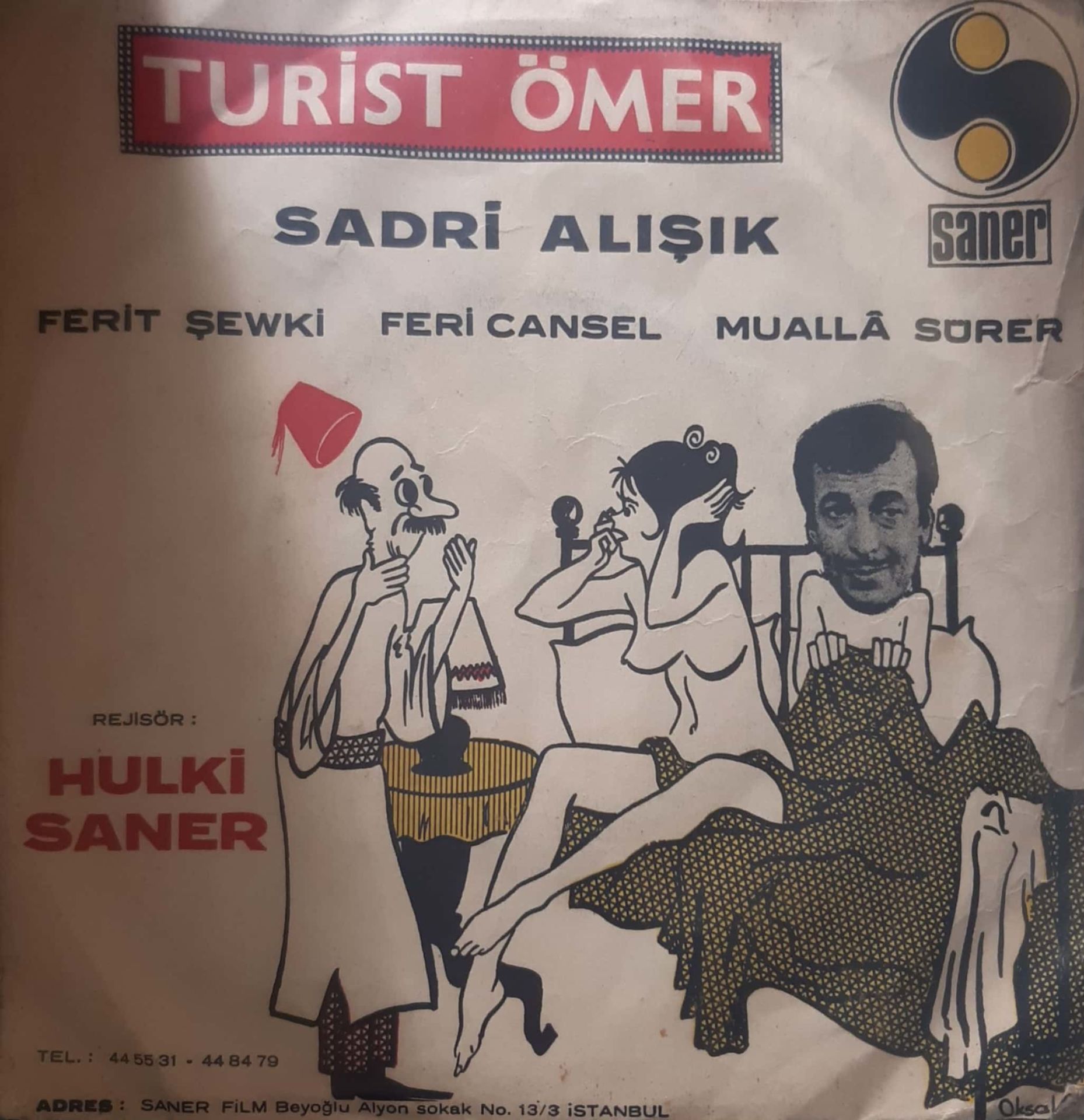 Sadri Alışık Turist Ömer 45lik