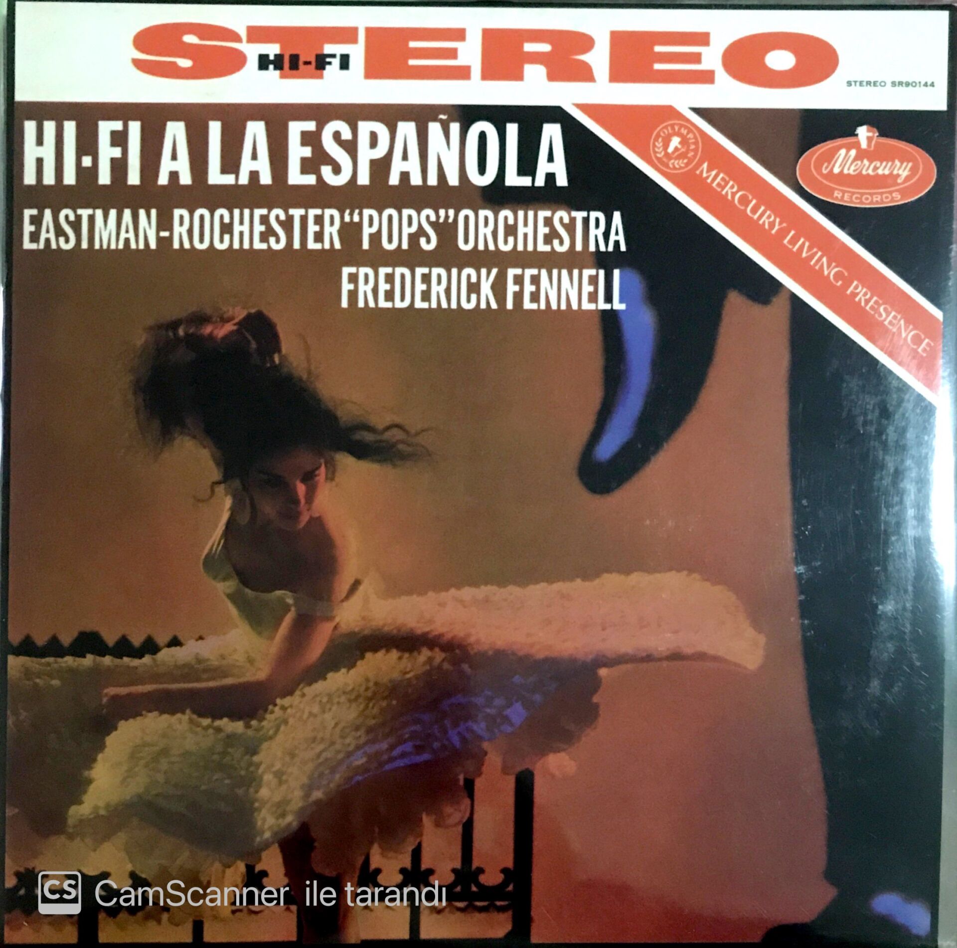 Hi-Fi a la Espanola Eastman-Rochester Pops Orc. Frederick Fennell LP