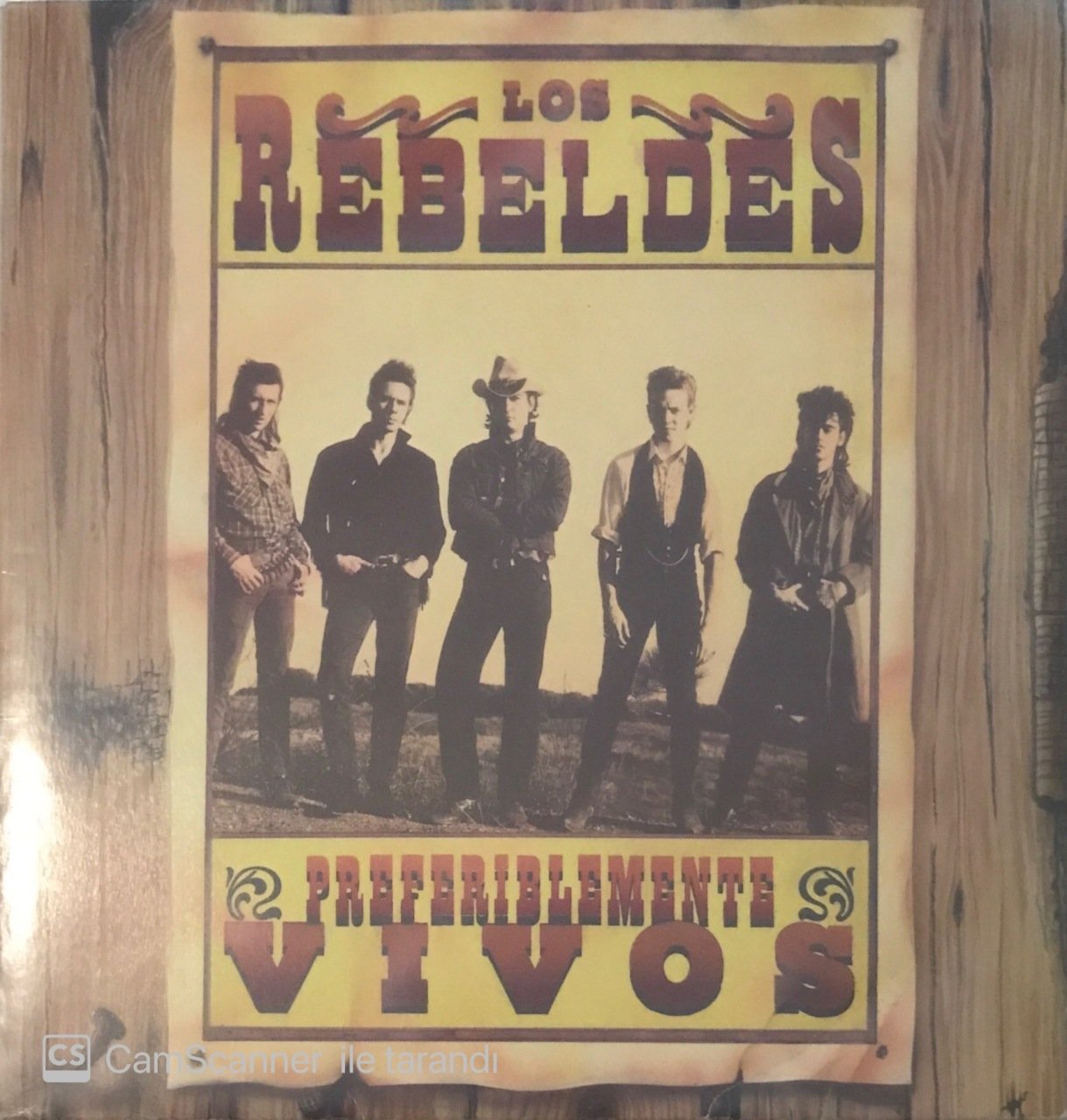 Los Rebeldes Preferiblemente Vivos Double LP