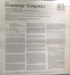 Lalo Symhonie Espagnole LP