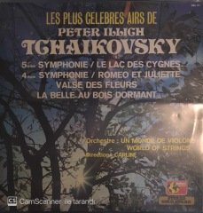 Les Plus Celebres Airs De Peter Illigh Tchaikovsky LP