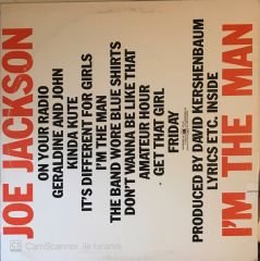 Joe Jackson I'm The Man LP
