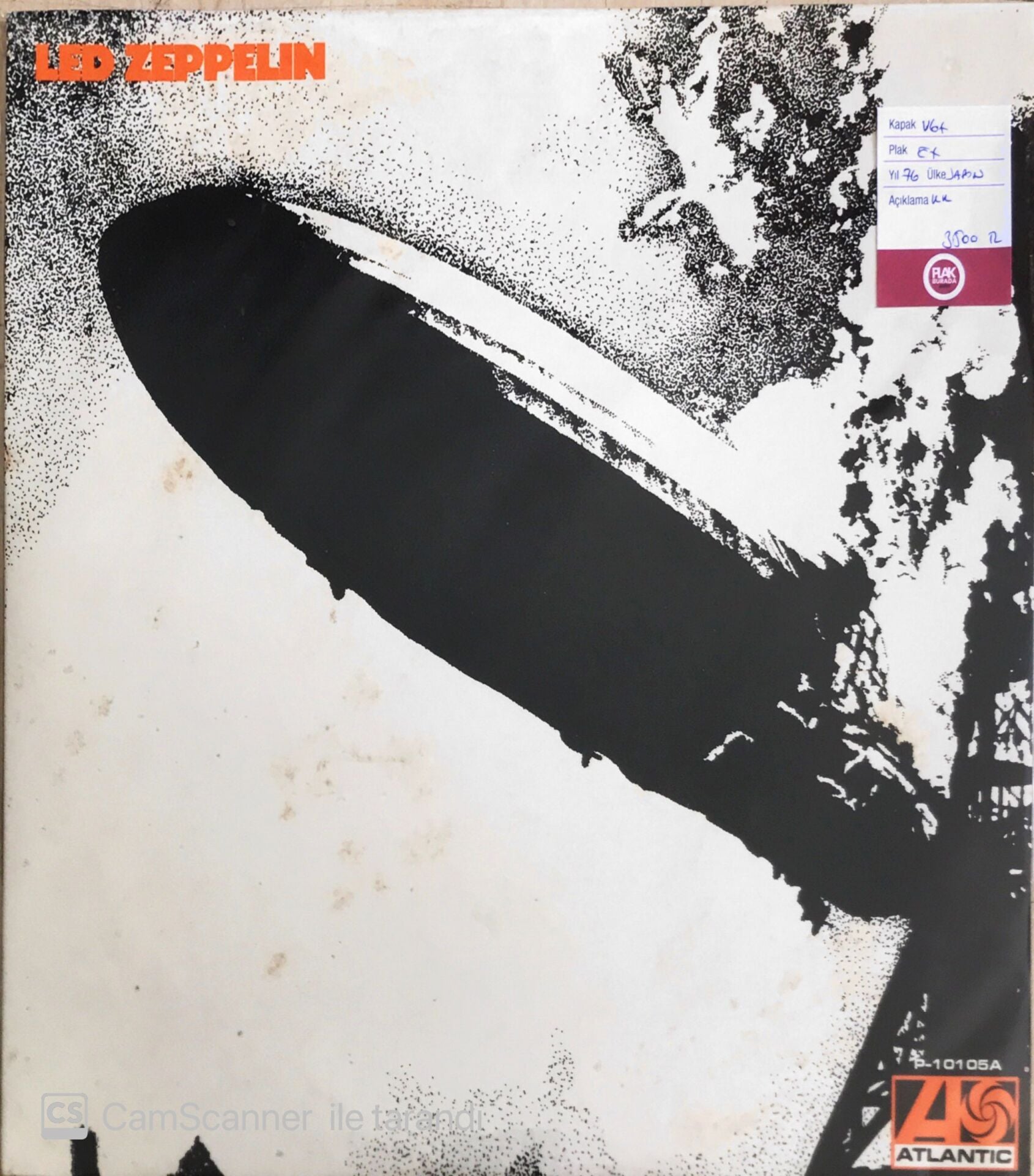 Led Zeppelin - Led Zeppelin -  LP (Japon Baskı)