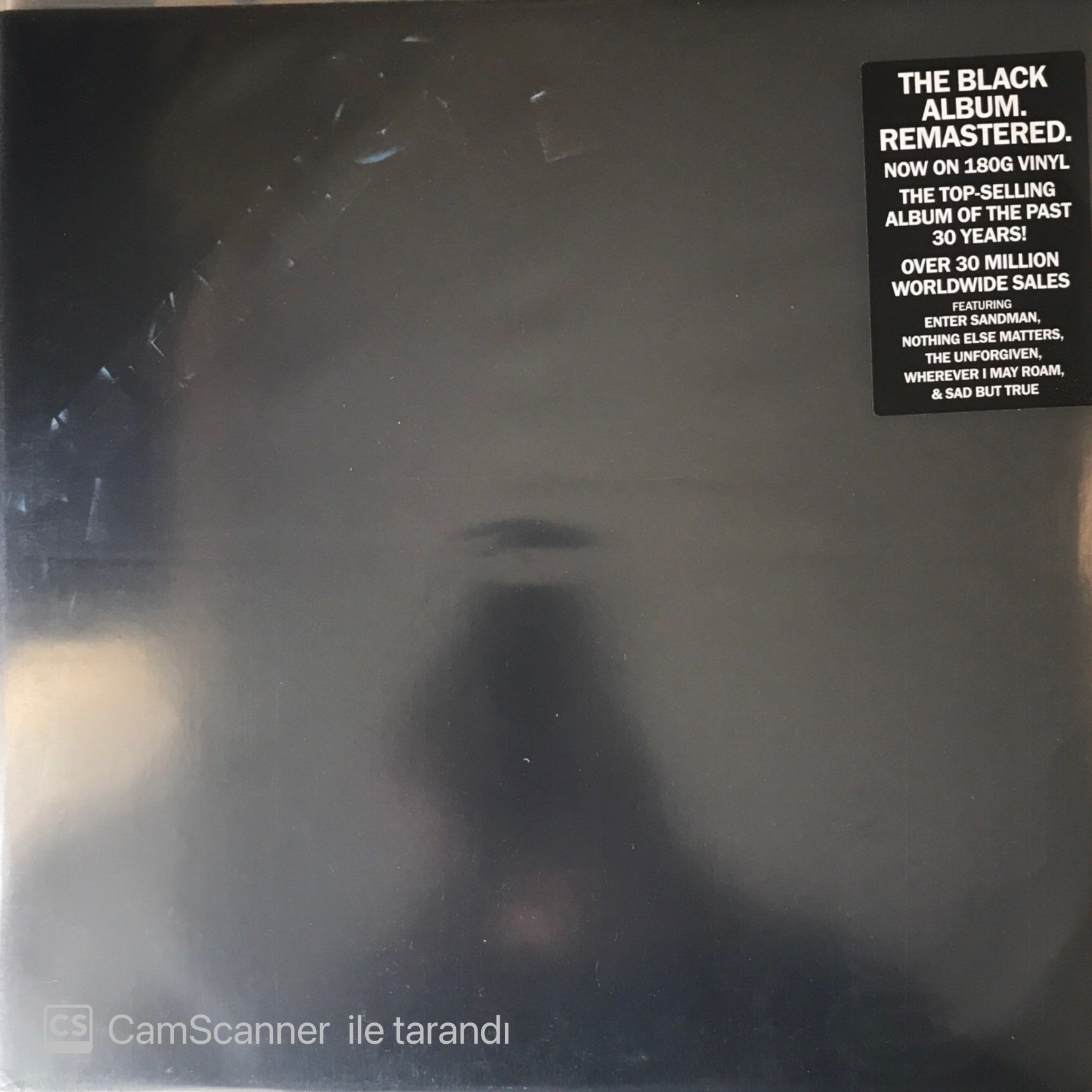 Metallica Black Remastered Double LP