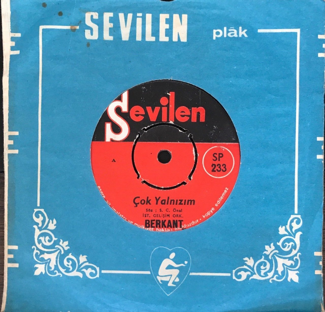 Berkant Çok Yalnızım 45lik