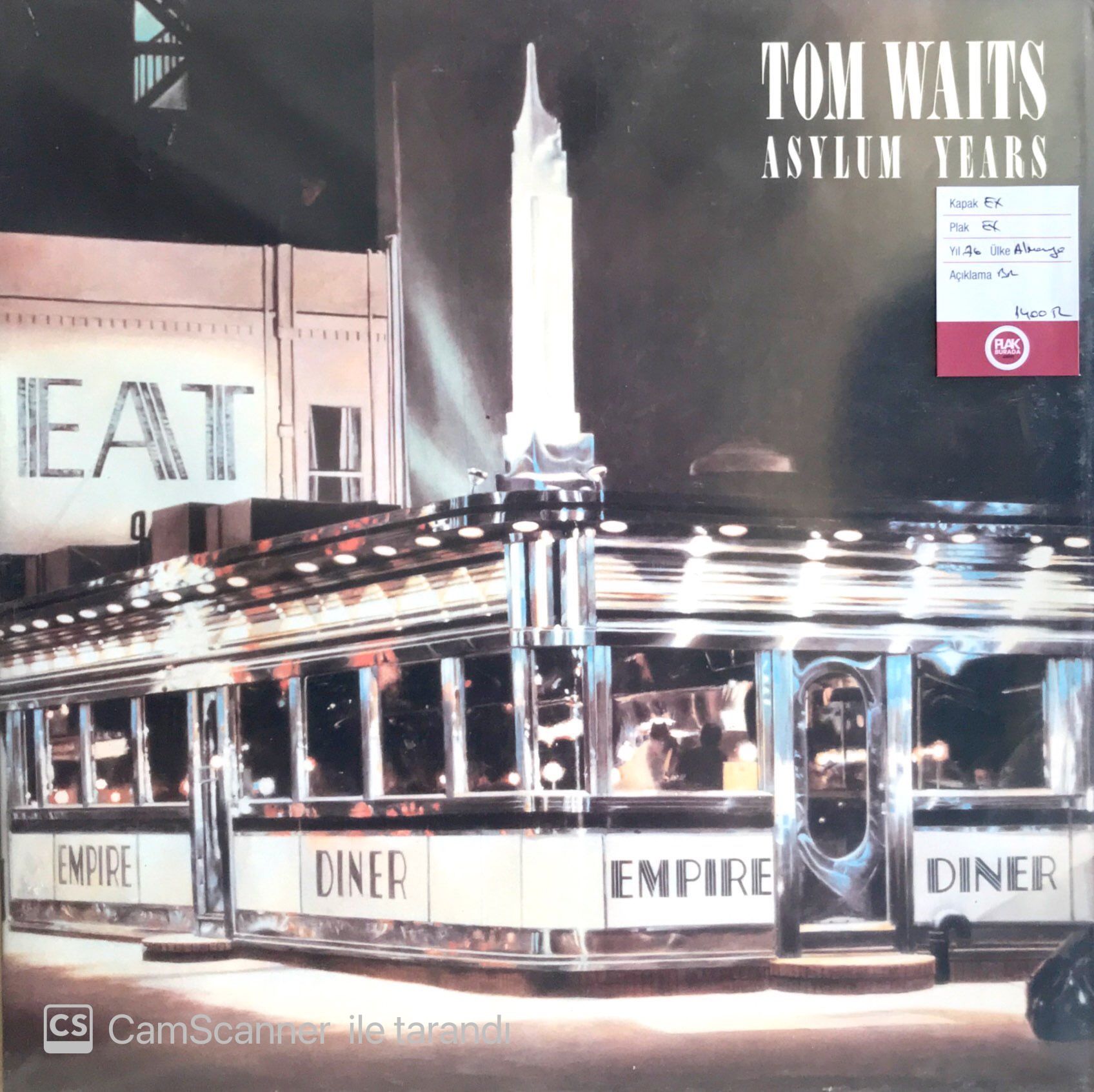 Tom Waits / Asylum Years LP