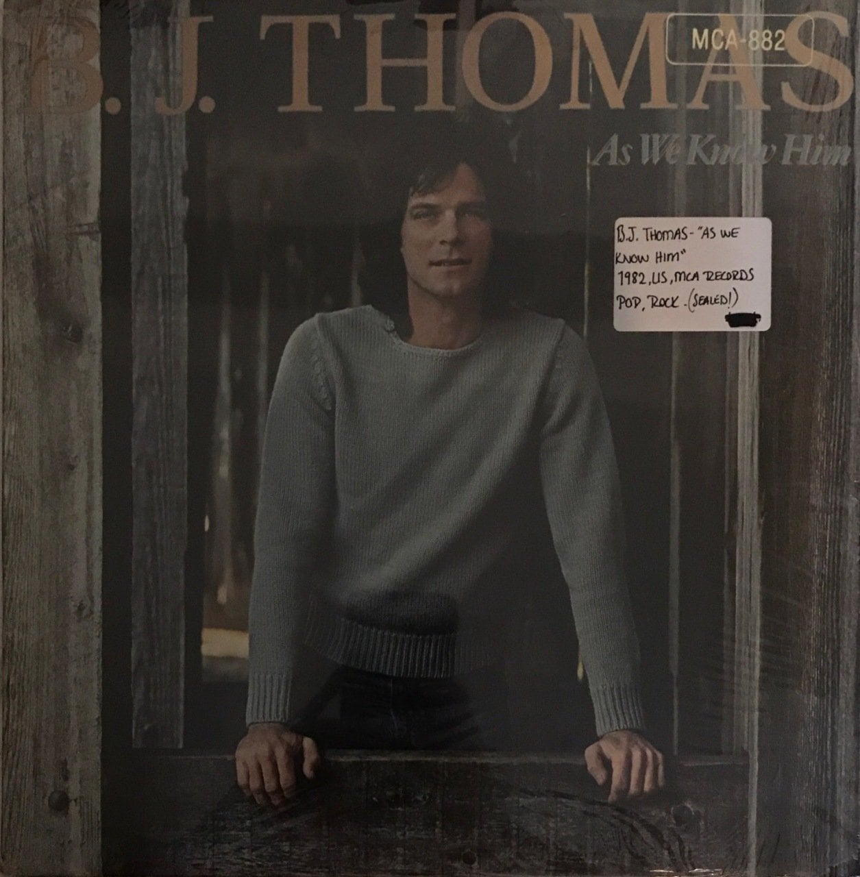 B.J. Thomas As We Know Him LP
