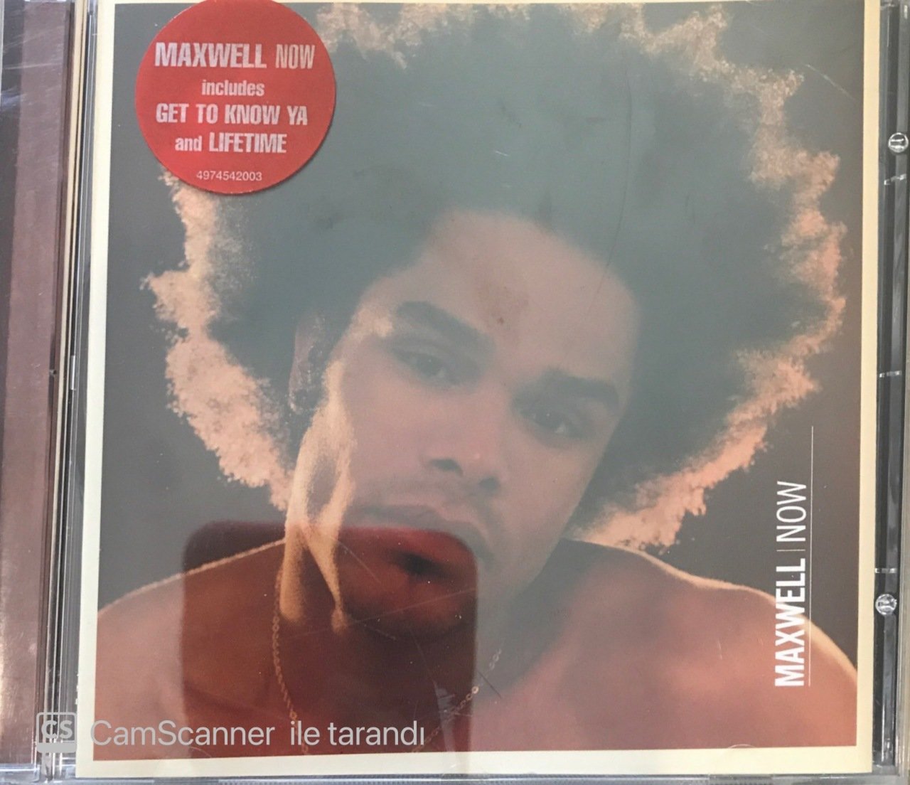 Maxwell Now CD