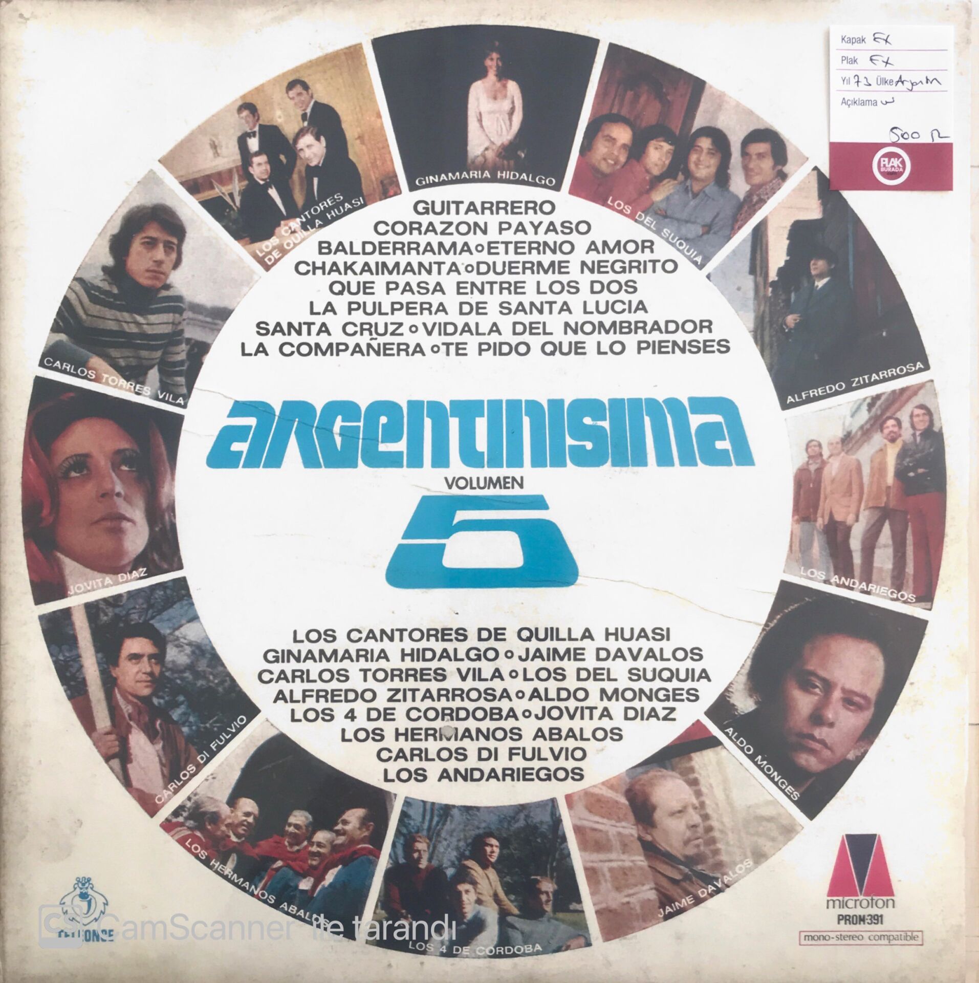Argentinisima - Volumen 5 - LP