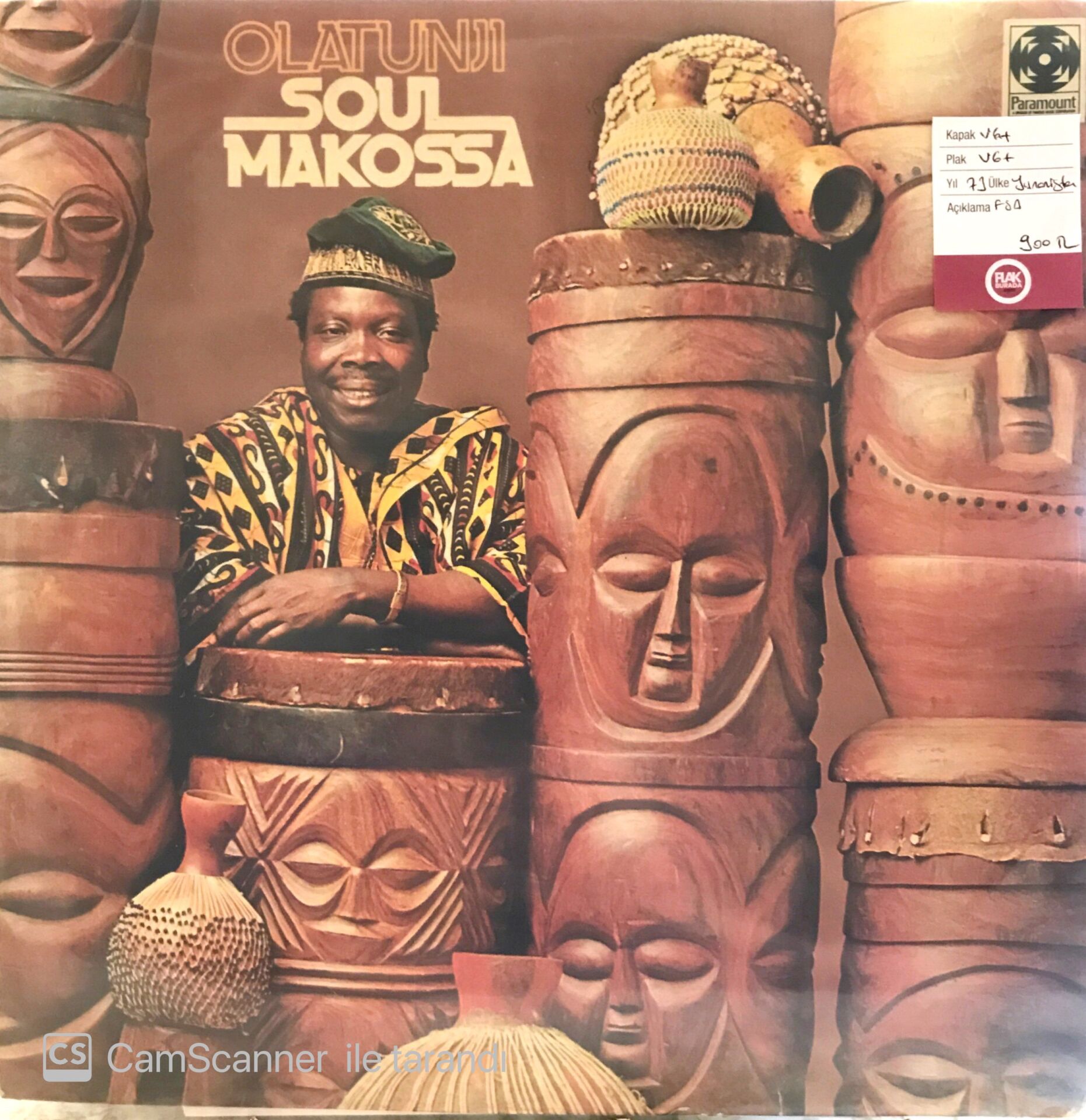 Olatunji - Soul Makossa LP