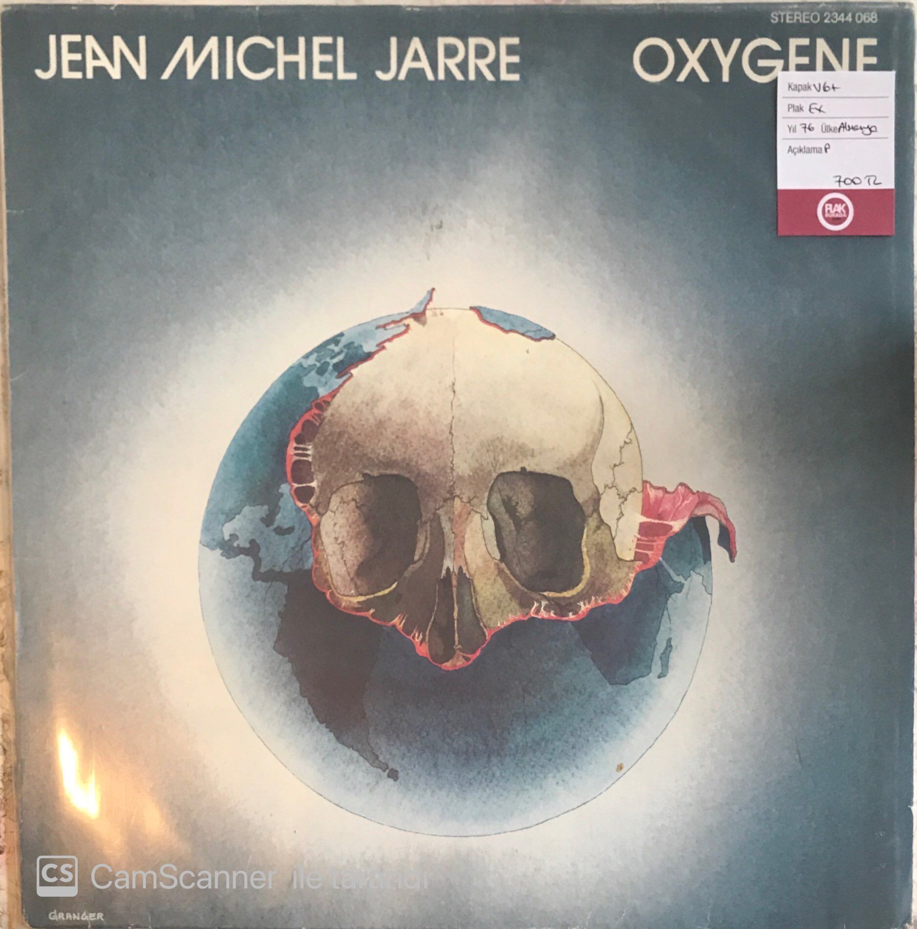 Jean Michel Jarre - Oxygene LP
