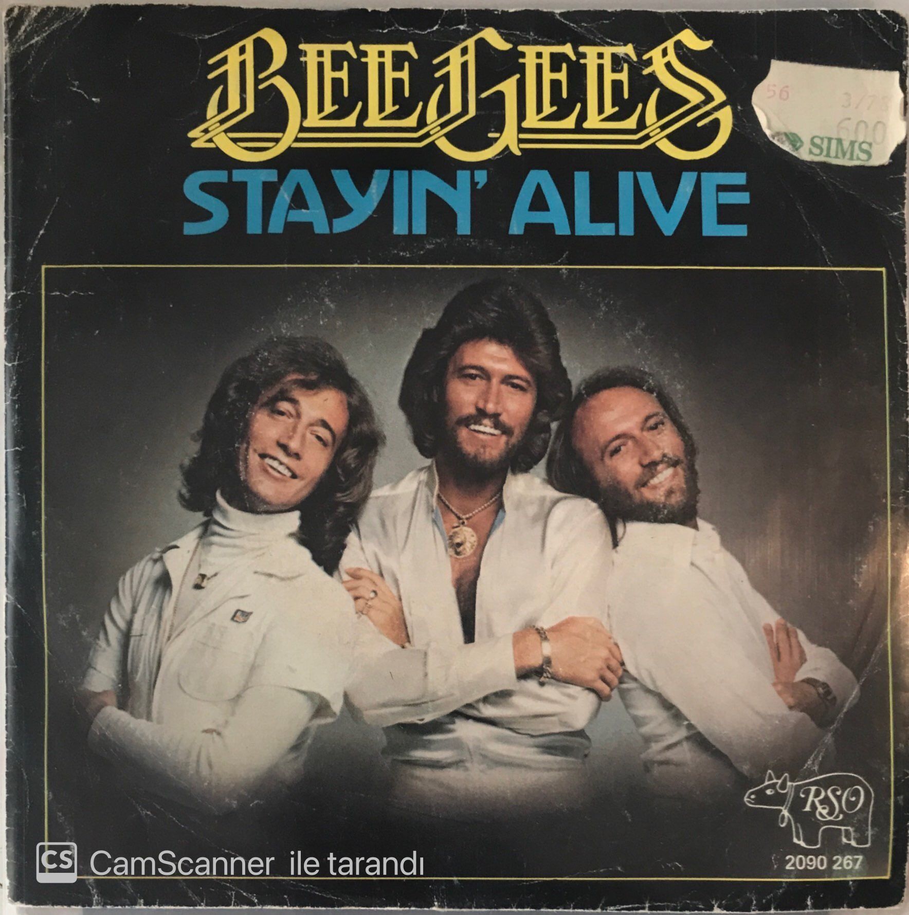 Bee Gees Staying Alive 45lik