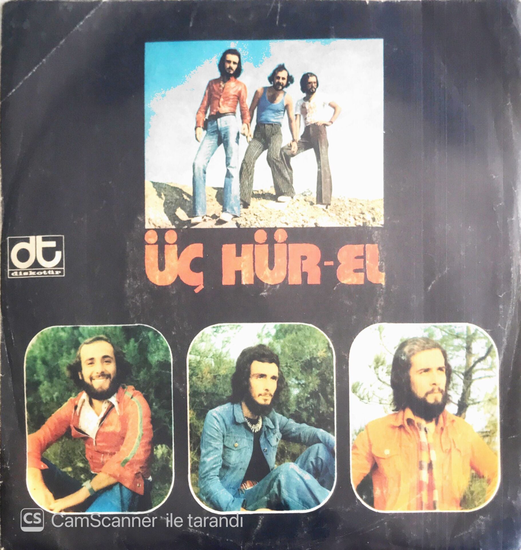 Üç Hürel - Küçük Yaramaz/Gönül Sabreyle Sabreyle - 45'lik