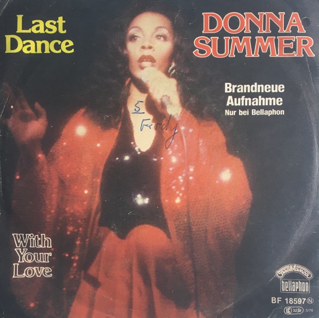 Donna Summer Last Dance 45lik