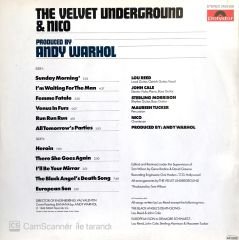 Andy Warhol - The Velvet Underground & Nico LP