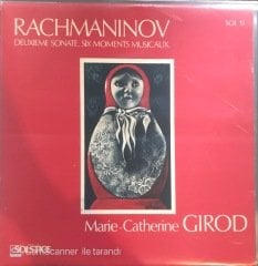 Rachmaninov Deuxieme Sonate Six Moments Musicaux LP