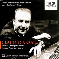 Claudio Arrau - Serious Wizard Of Sound - 10 CD
