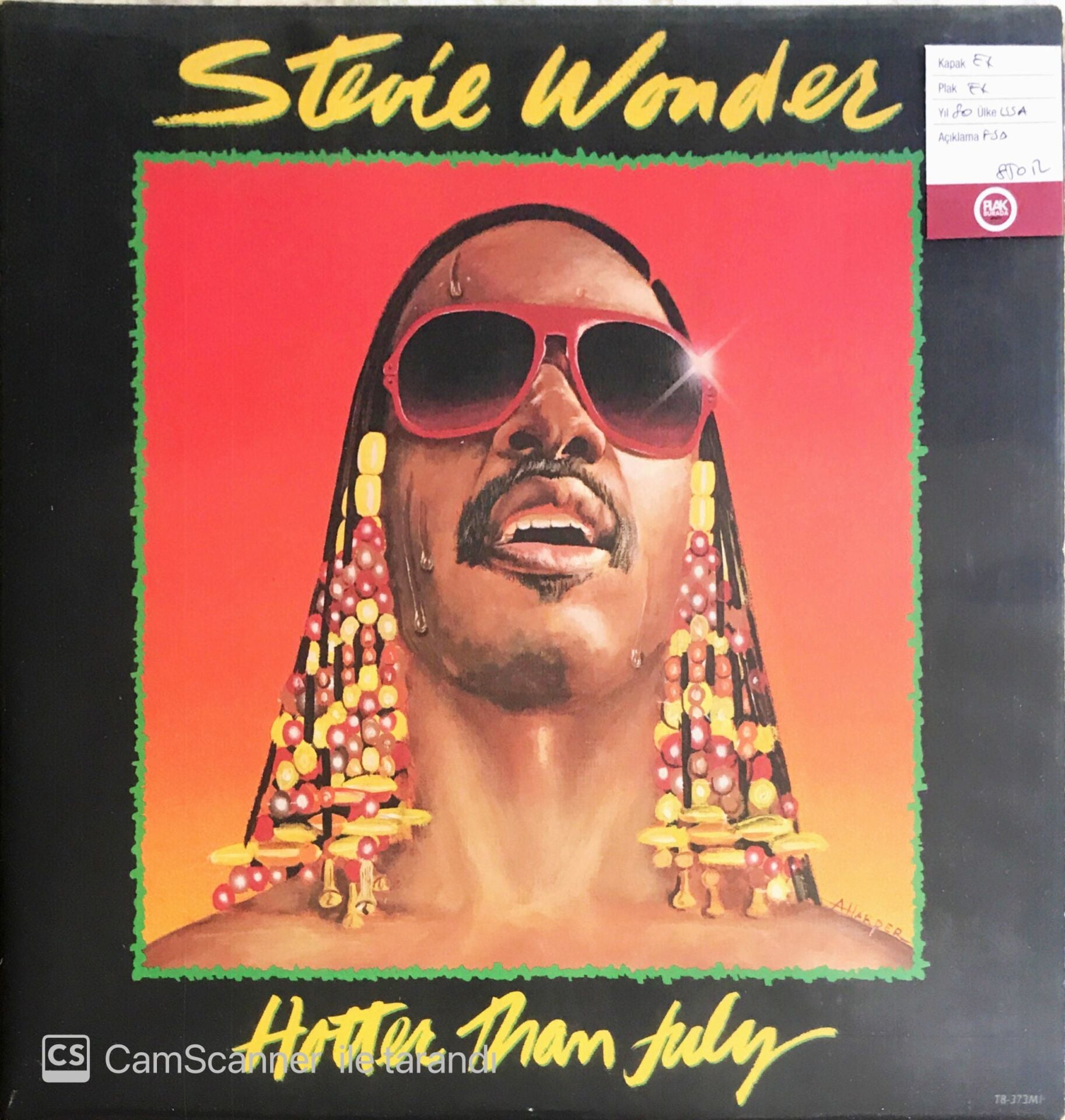 Stevie Wonder - Hotter Than July - LP