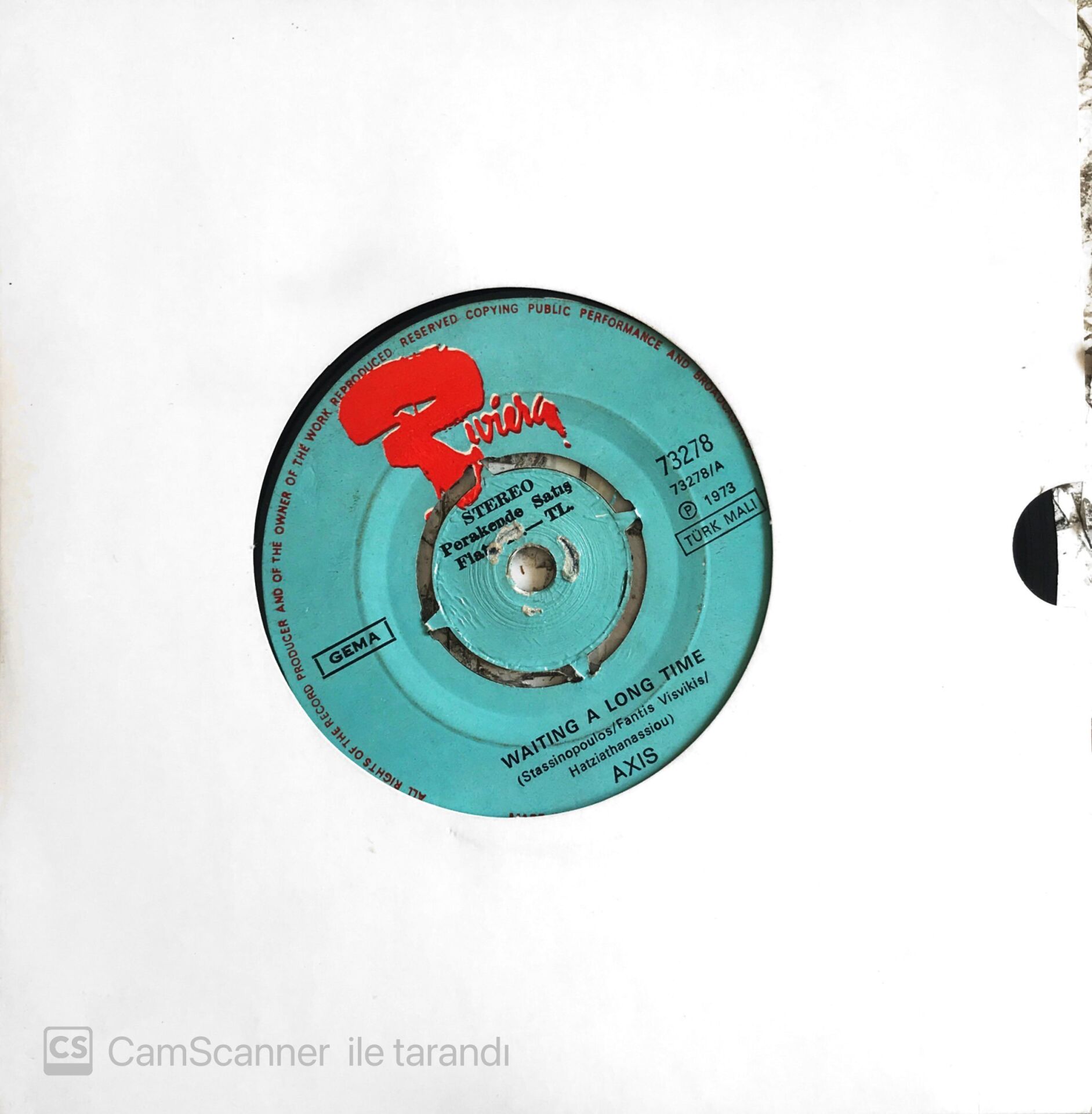 Axis - Waiting a Long Time 45lik