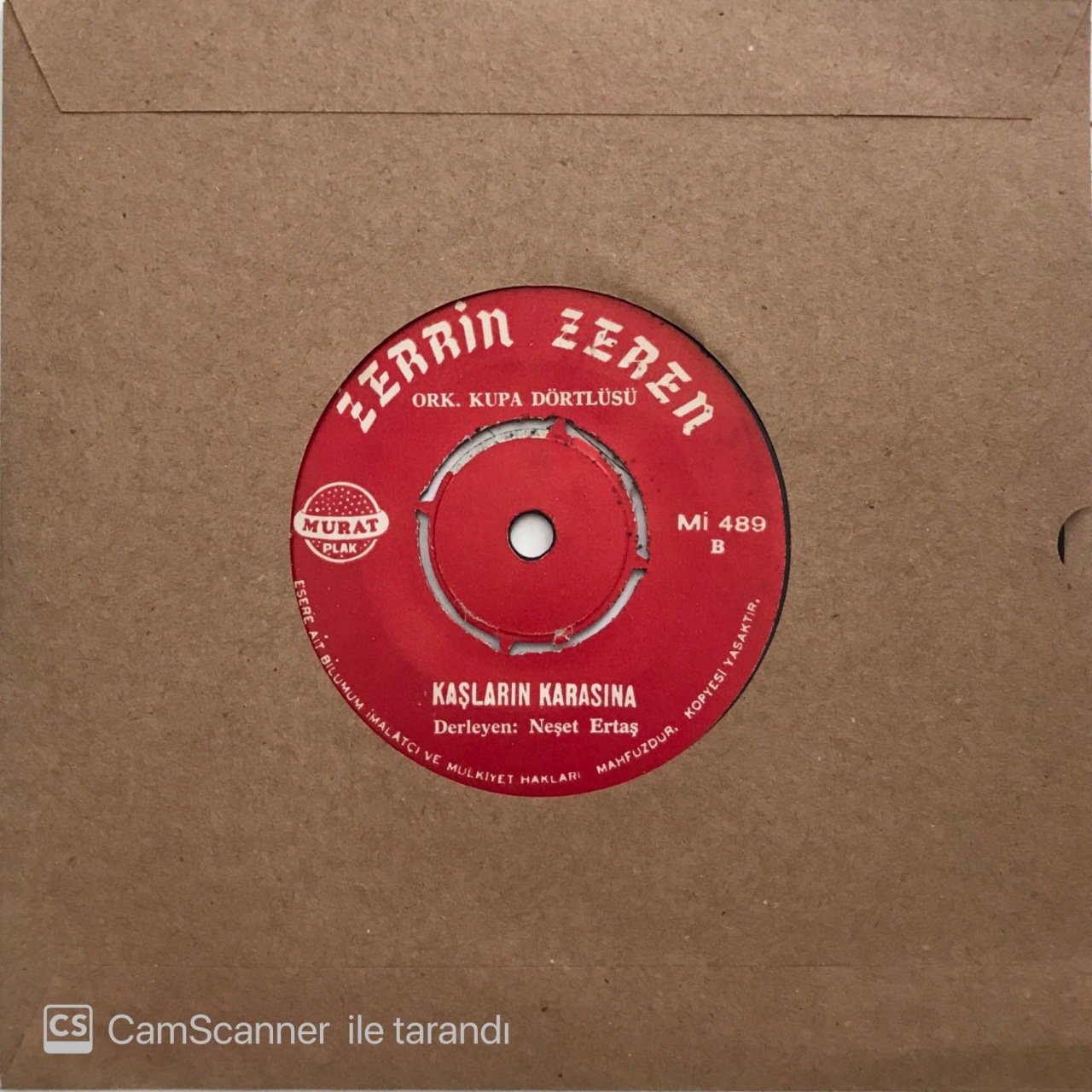 Zerrin Zeren Kaşların Karasına 45lik