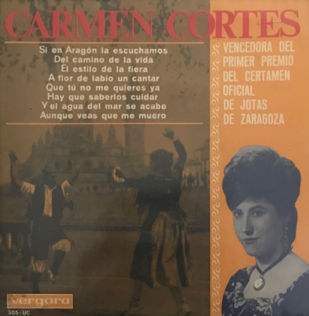 Carmen Cortes Si En Aragon La Escuchamos 45lik