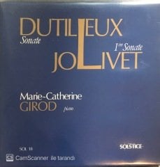 Dutileux Jolivet Sonate LP