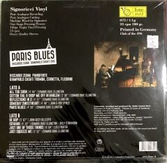 Paris Blues Riccardo Zegna Giampaolo Casati Duo LP