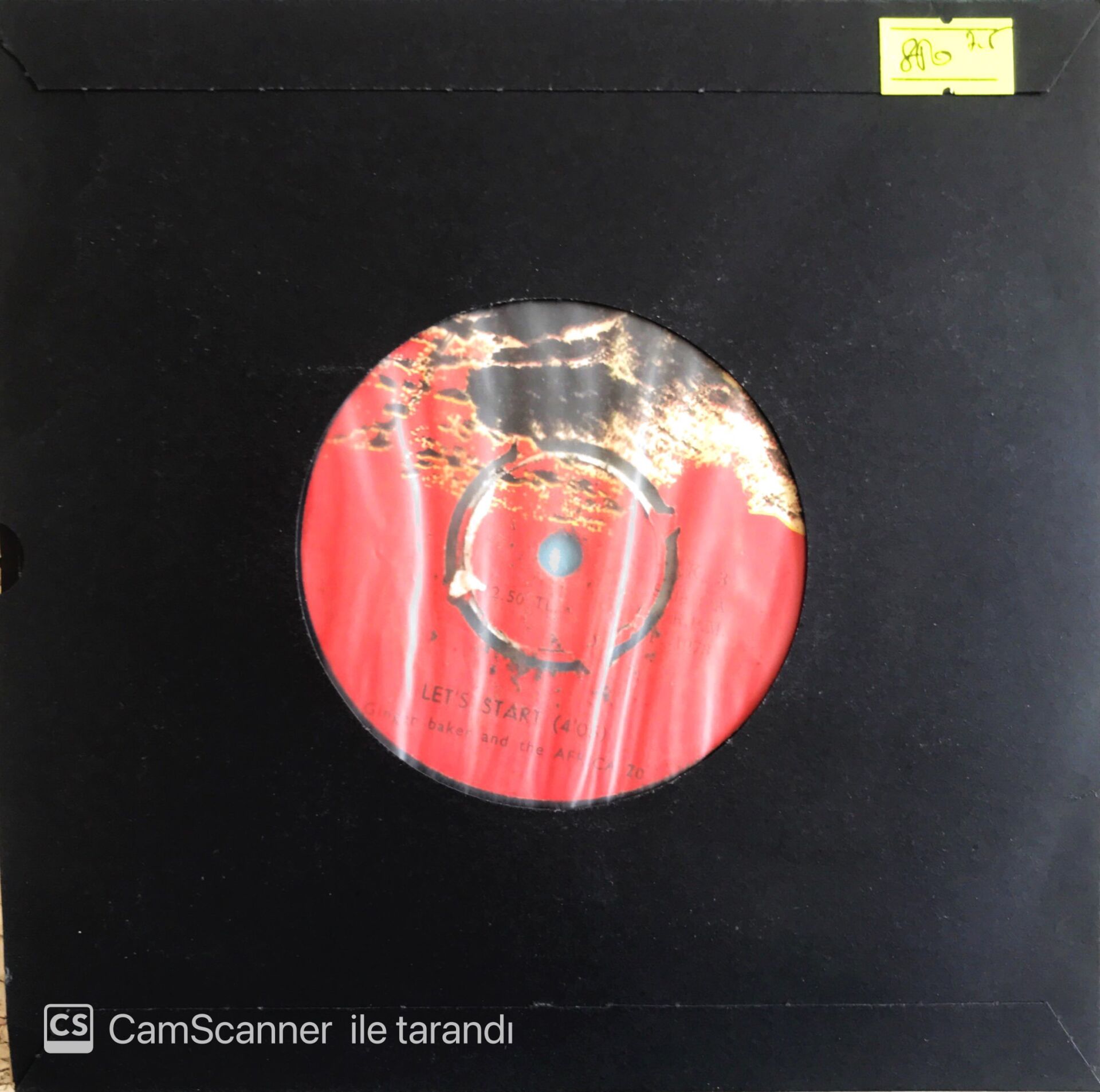 Ginger Baker and the Africa - Let's Start 45lik