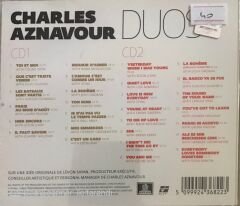 Charles Aznavour Duos CD