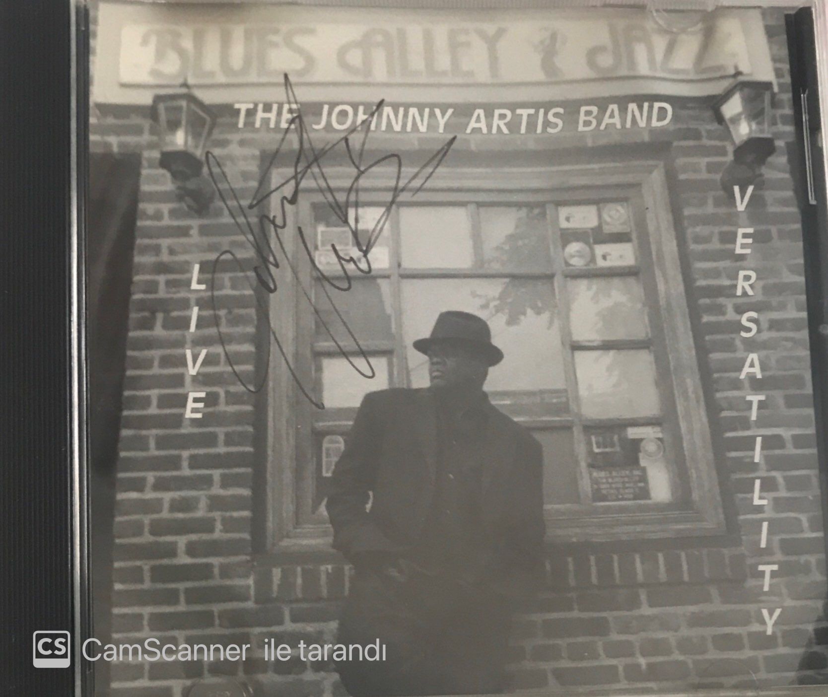 The Johnny Artis Band Live Versatility CD