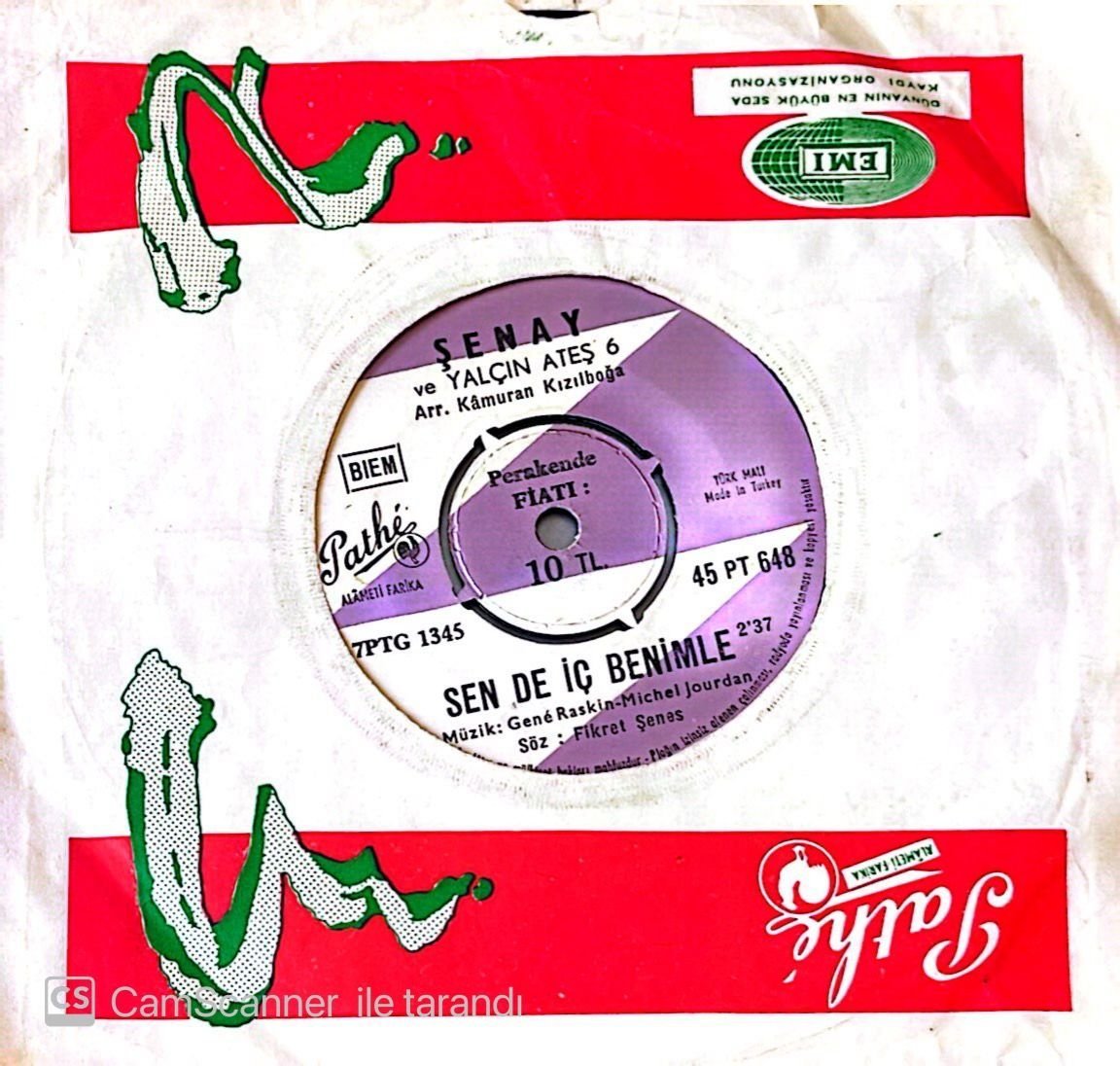 Şenay - Sakla Kimse Görmesin 45lik