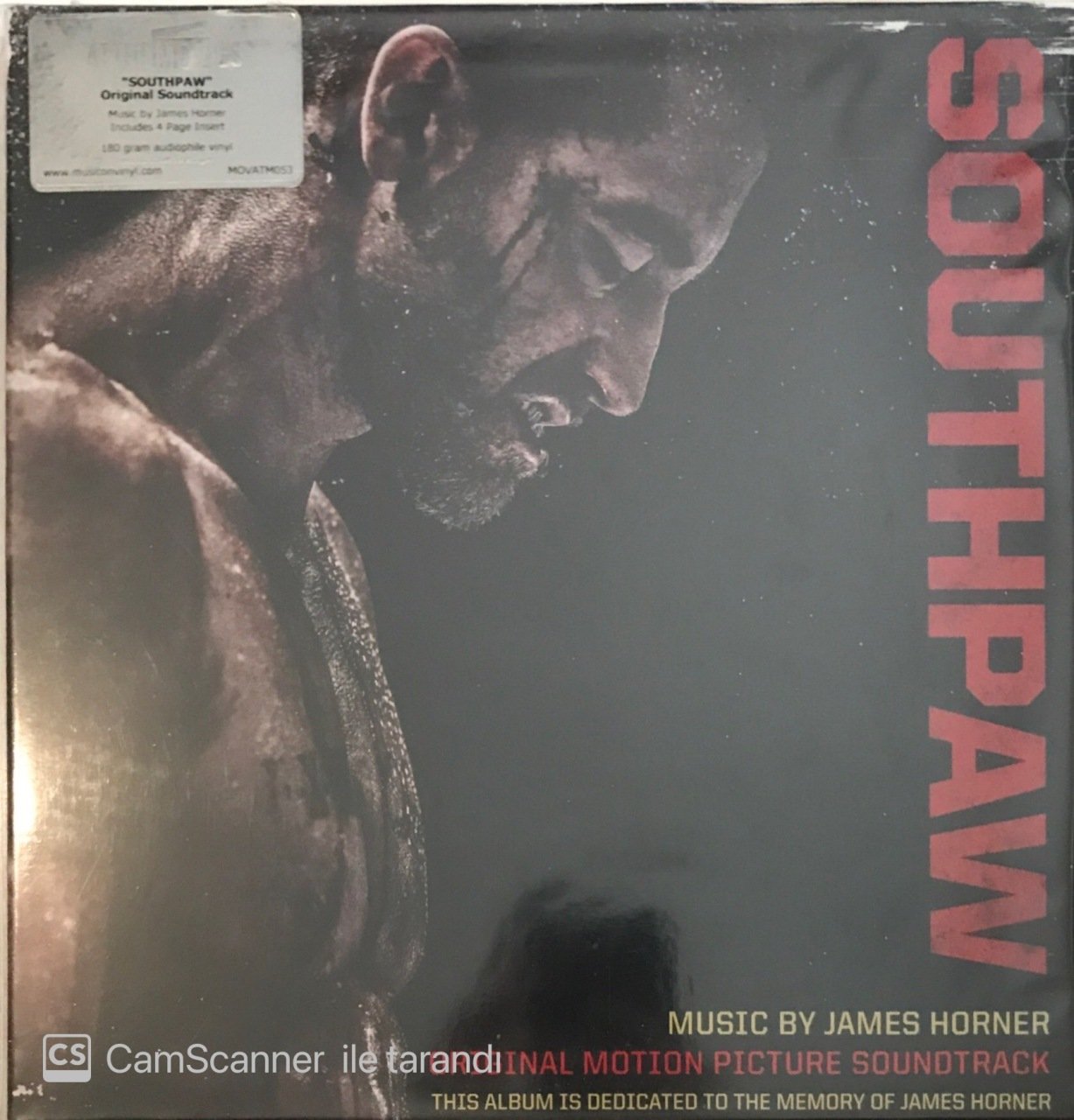 Southpaw Original Soundtrack LP
