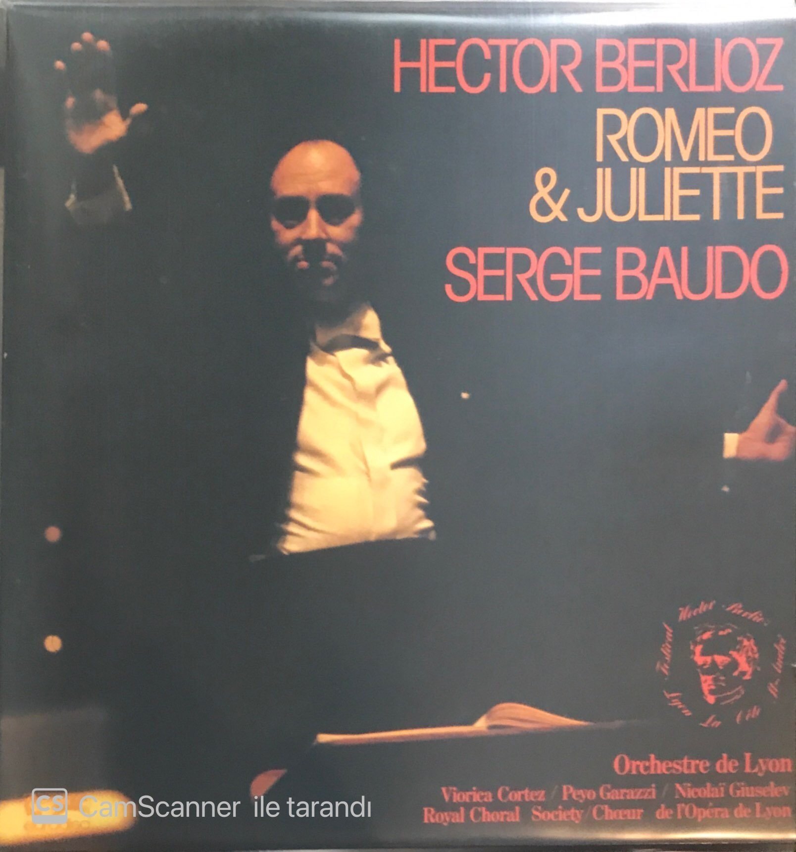 Hector Berlioz Serge Baudo Romeo & Juliette LP