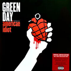 Green Day - American Idiot ( Red White And  Black )   LP