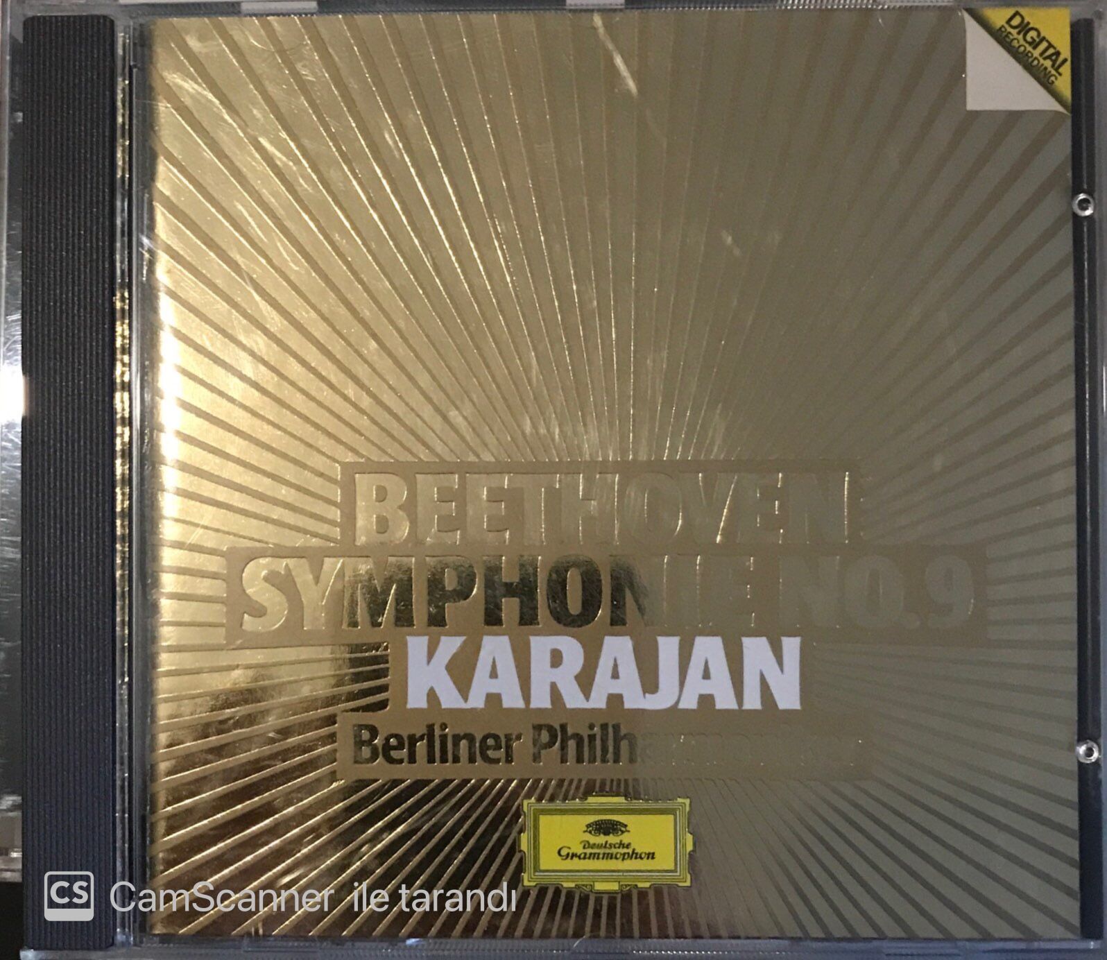 Beethoven Symphonie No.9 Karajan Berliner Philharmoniker CD
