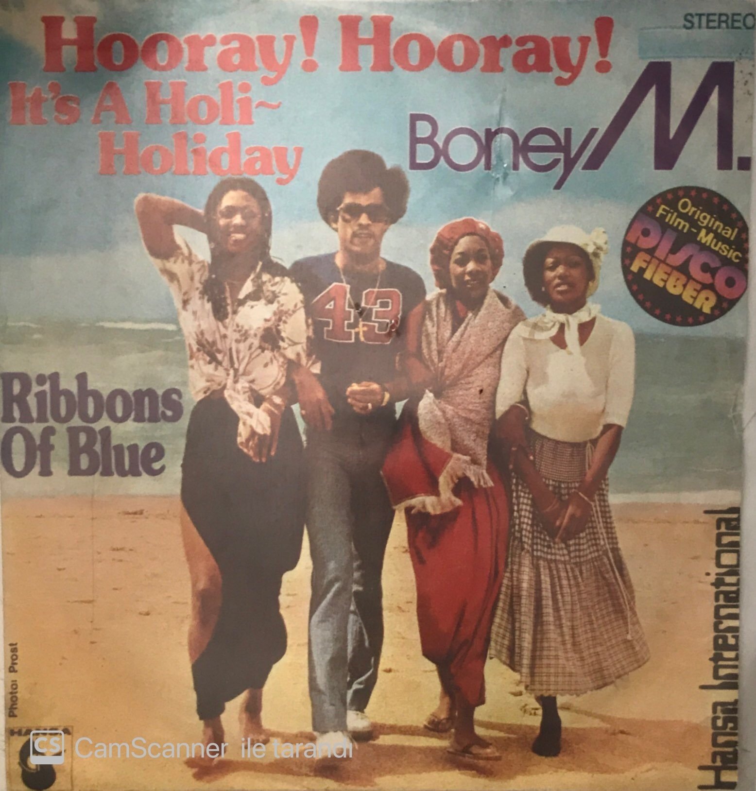 Boney M. Hooray! Hooray! It's A Holi-Holiday  45lik