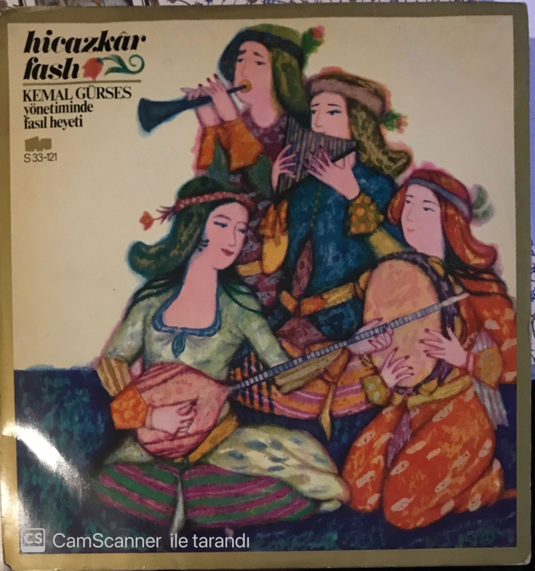 Hicazkar Faslı - Kemal Gürses Yönetiminde Fasıl Heyeti LP