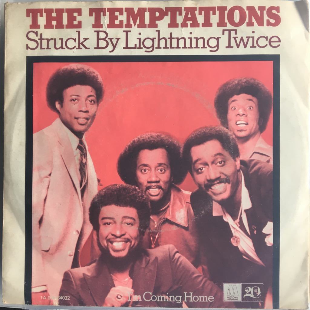 The Temptations Struck By Lightning Twice 45lik