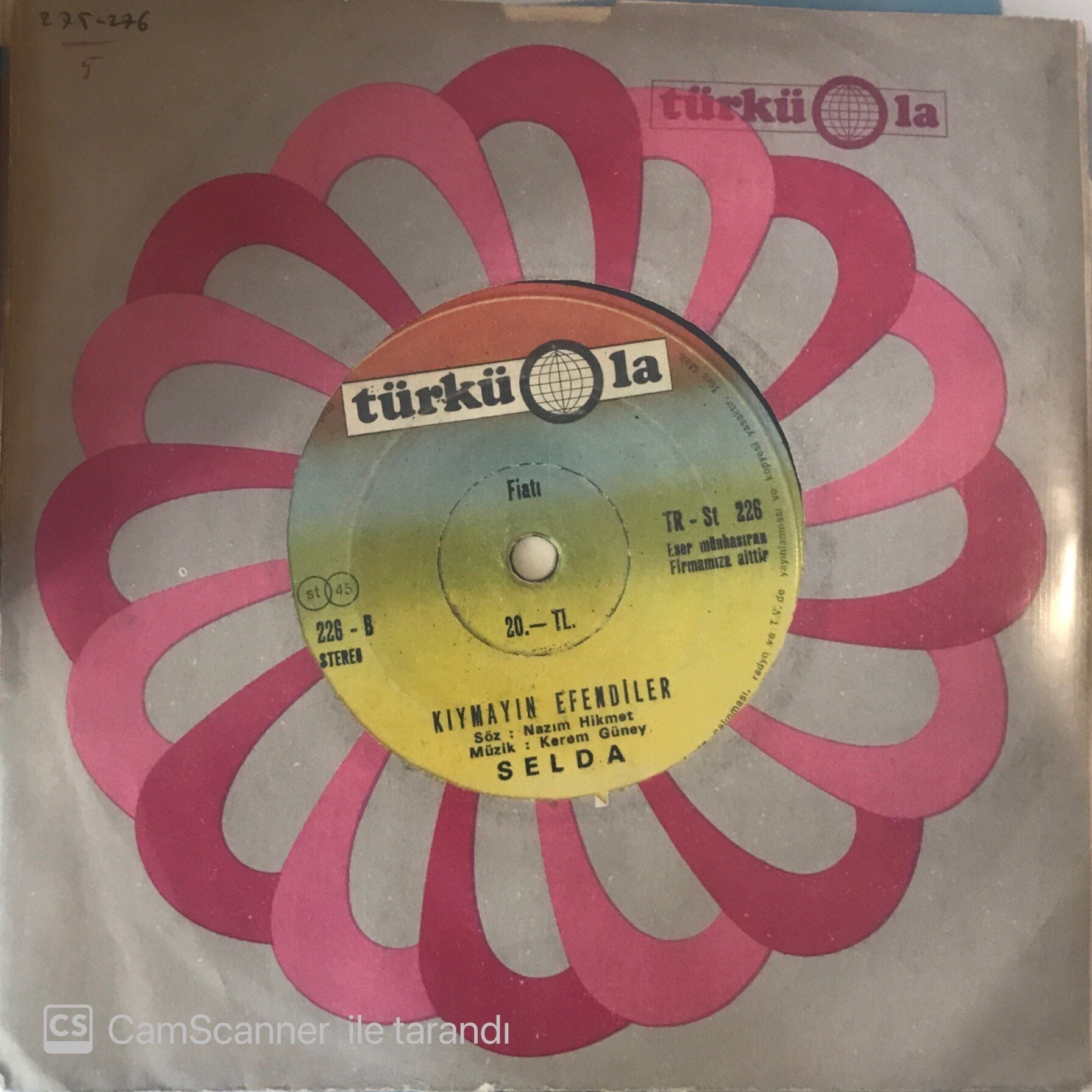 Selda Almanya Acı Vatan 45lik