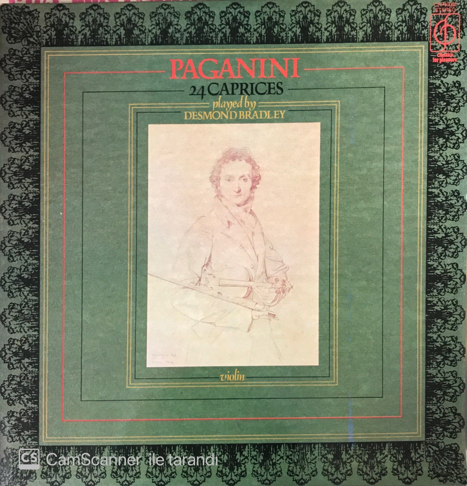 Paganini 24 Caprices LP