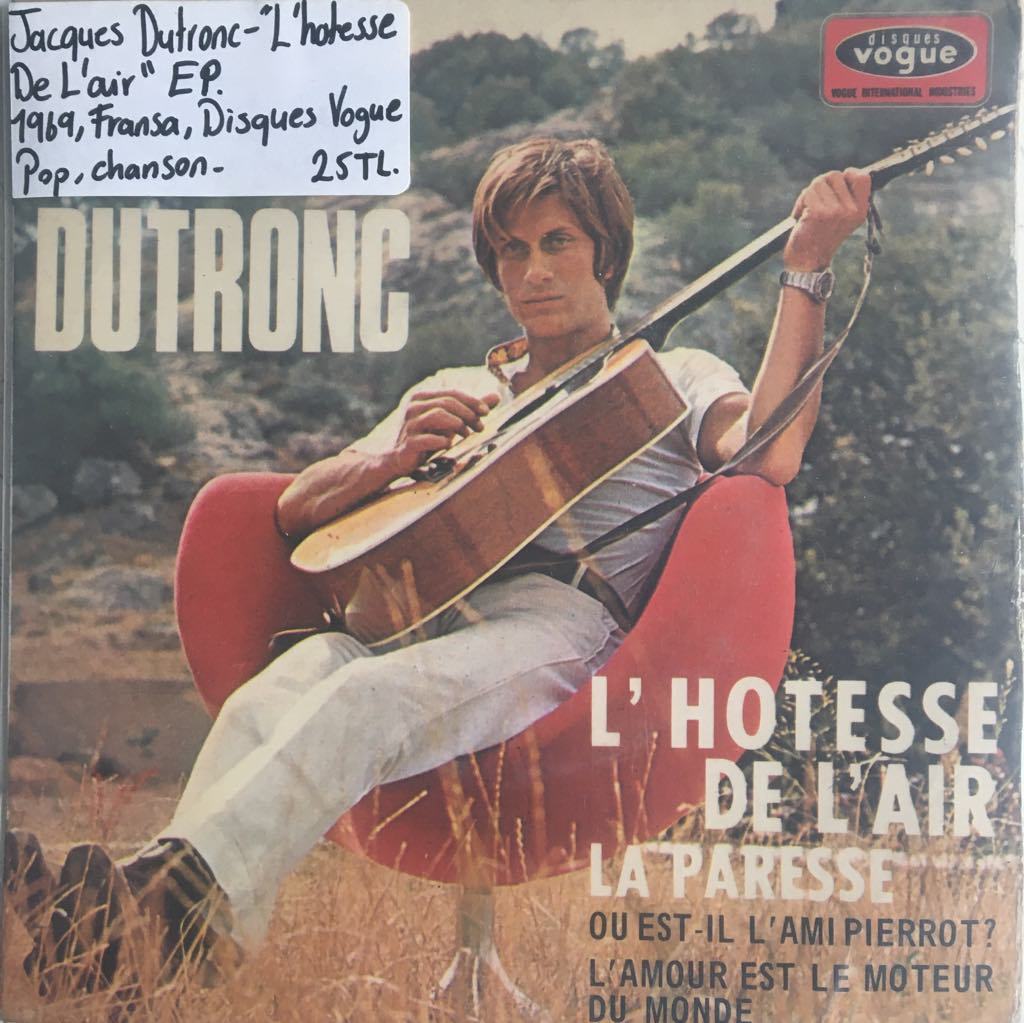 Jacques Dutronc L'Hotesse De L'Air 45lik