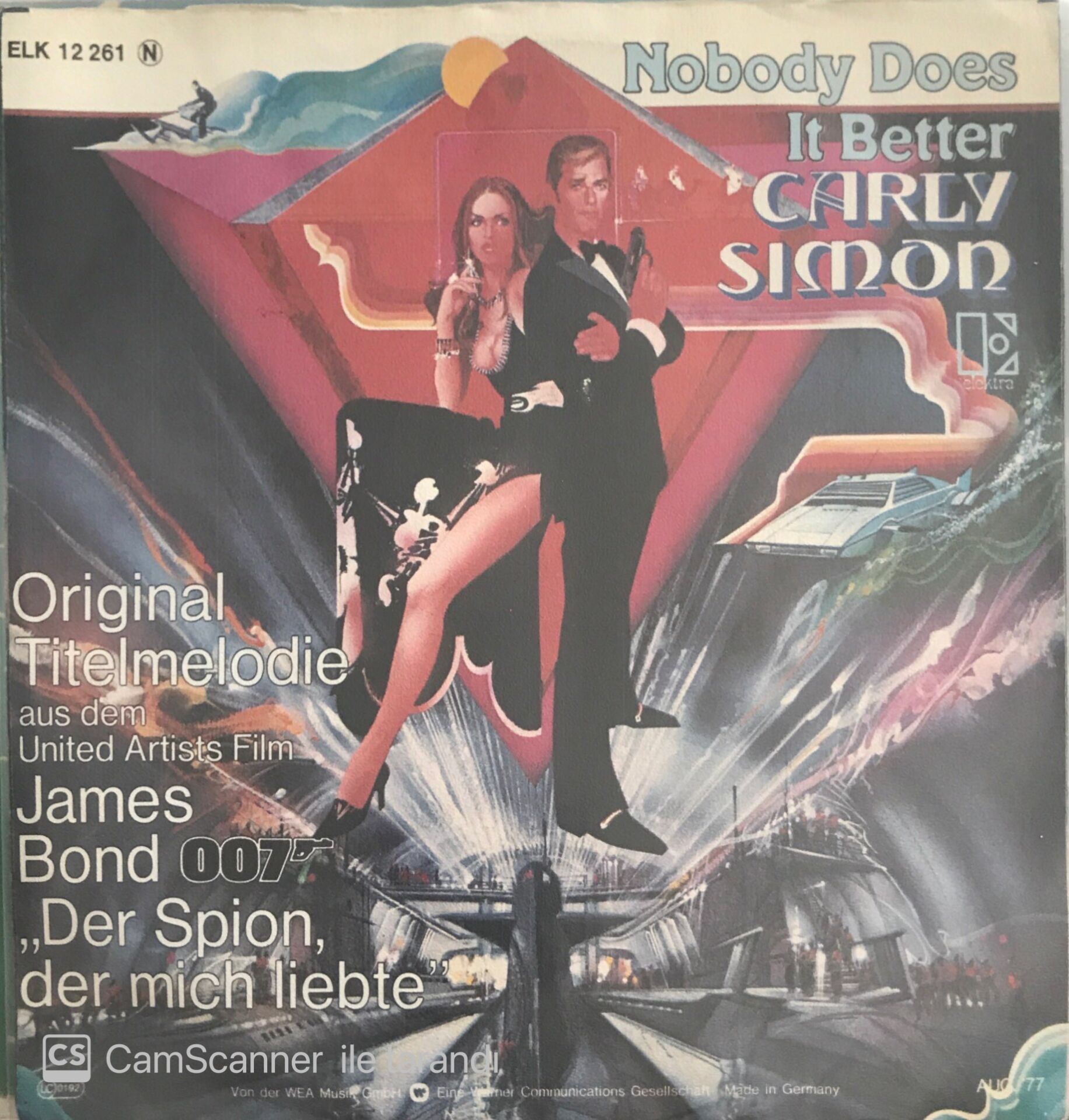 Carly Simon - Nobody Does It Better 45lik