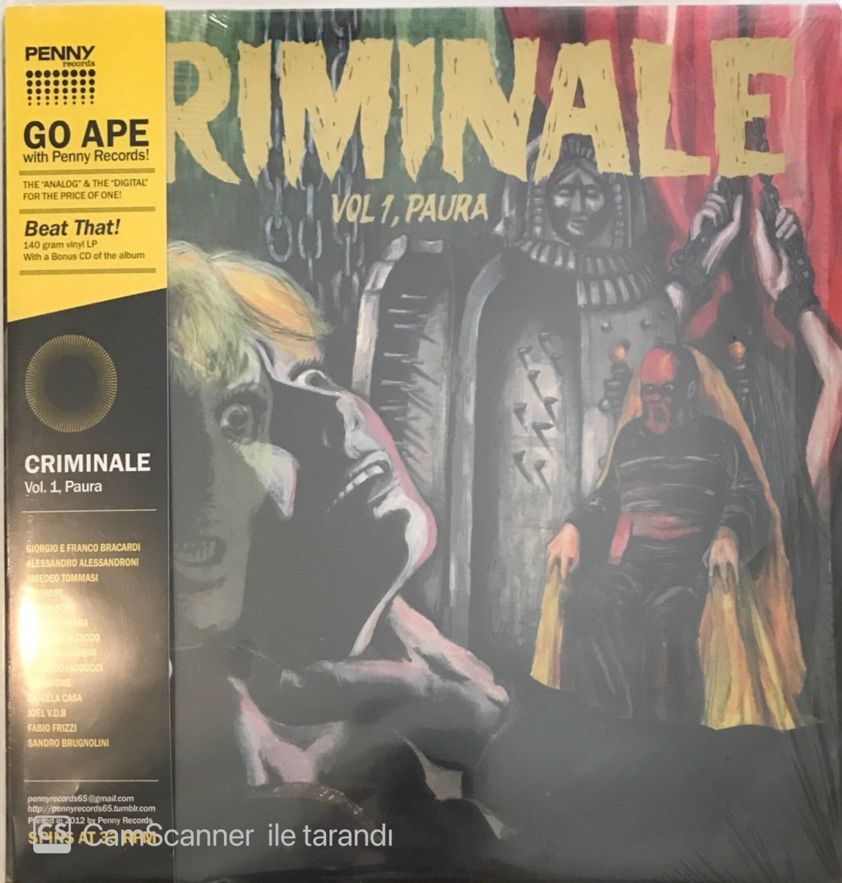 Criminale Vol1 Paura LP